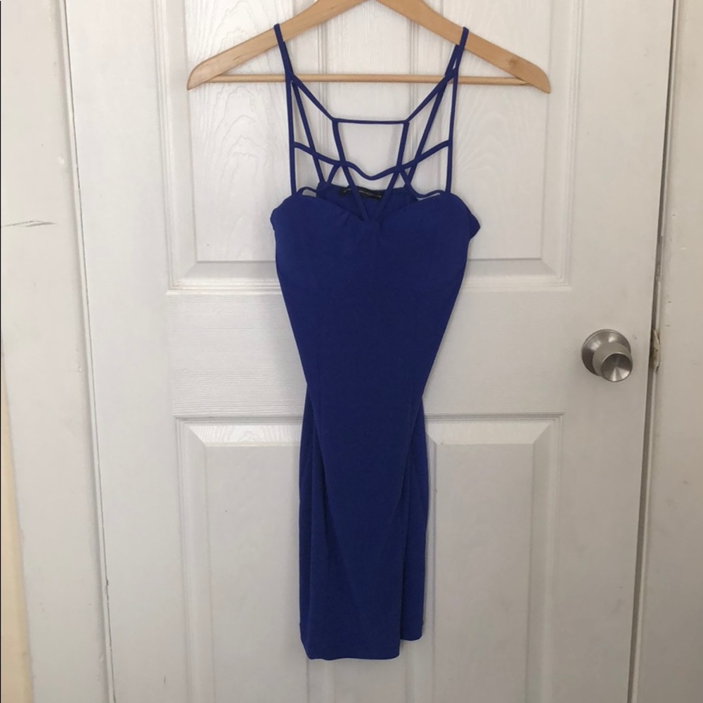 Blue Bodycon Dress - Picture 2 of 3